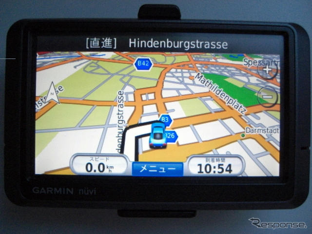 【GARMIN nuvi205W インプレ】ドイツで利用 速度超過警告に驚き…河村康彦
