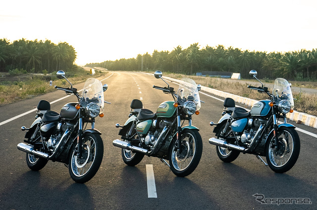 ロイヤルエンフィールド・メテオ350 オーロラシリーズ