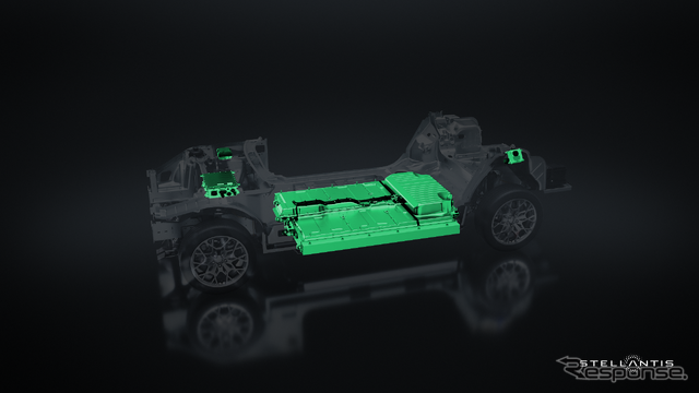 ステランティスの次世代のD/EセグメントEV向け車台「STLAラージ」