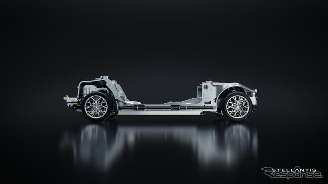 ステランティスの次世代のD/EセグメントEV向け車台「STLAラージ」