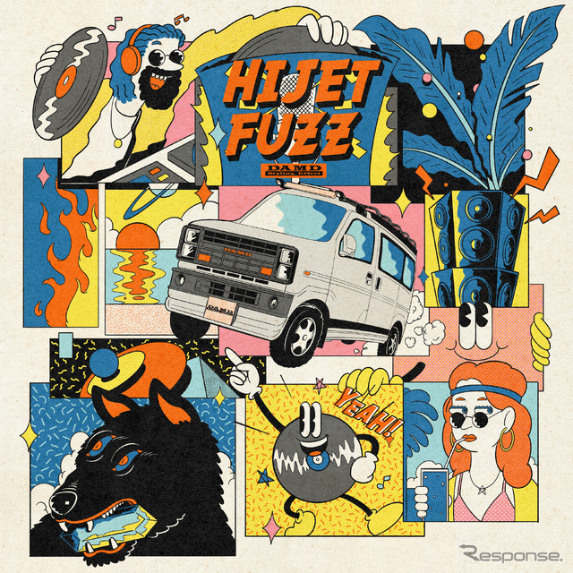 DAMD『HIJET FUZZ (ハイゼット ファズ) 』