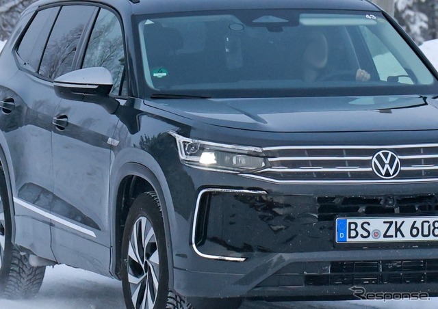 VW タイロン 次期型プロトタイプ(スクープ写真)