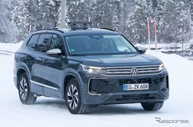 VW タイロン 次期型プロトタイプ(スクープ写真)