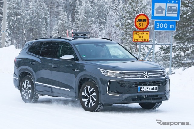 VW タイロン 次期型プロトタイプ(スクープ写真)