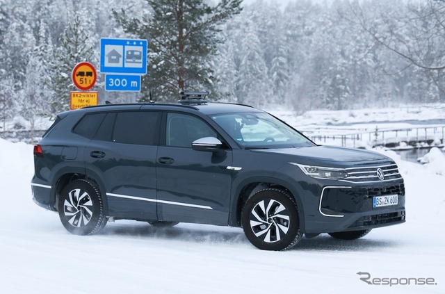 VW タイロン 次期型プロトタイプ(スクープ写真)