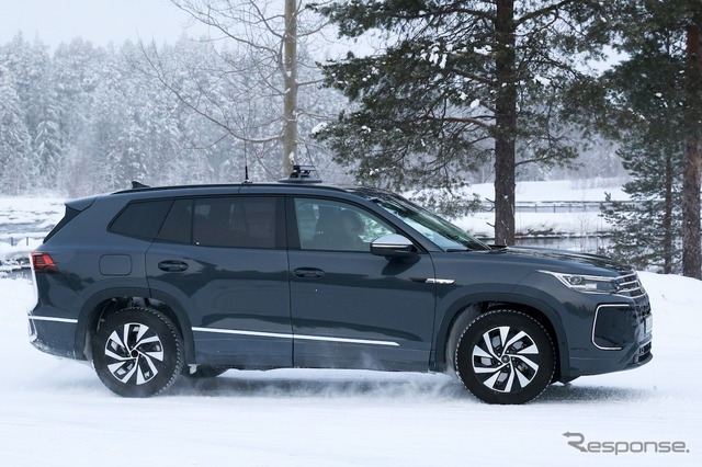 VW タイロン 次期型プロトタイプ(スクープ写真)