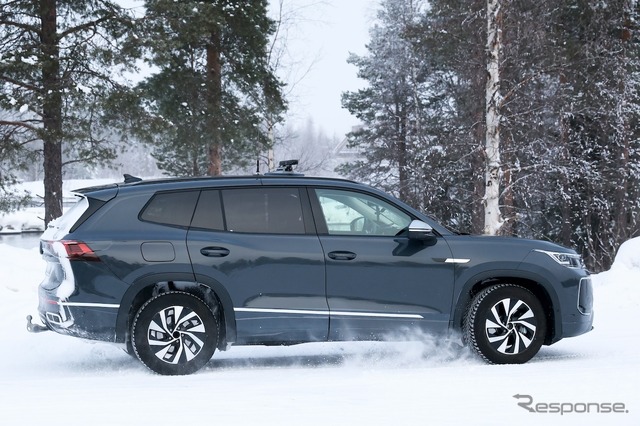 VW タイロン 次期型プロトタイプ(スクープ写真)