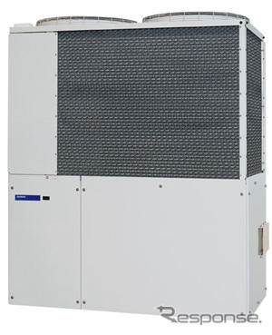 アイシン精機、小型ガスヒートポンプエアコンの新製品を発表