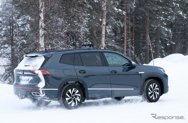 VW タイロン 次期型プロトタイプ(スクープ写真)