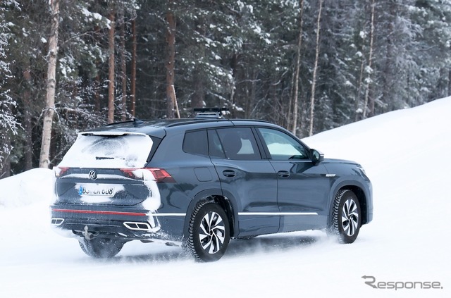 VW タイロン 次期型プロトタイプ(スクープ写真)