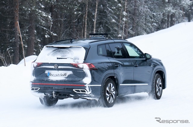 VW タイロン 次期型プロトタイプ(スクープ写真)
