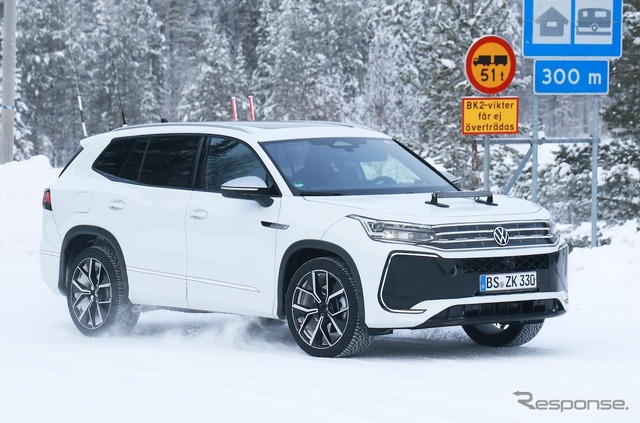 VW タイロン 次期型プロトタイプ(スクープ写真)