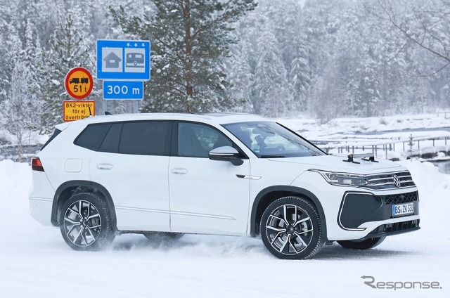 VW タイロン 次期型プロトタイプ(スクープ写真)