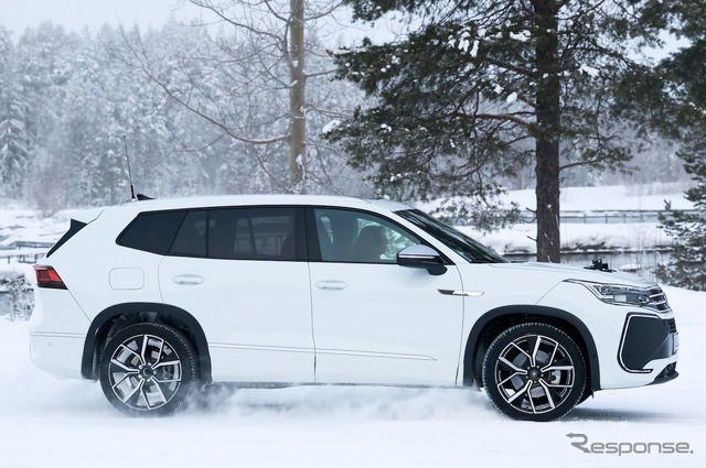 VW タイロン 次期型プロトタイプ(スクープ写真)