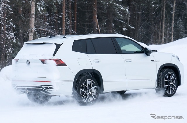 VW タイロン 次期型プロトタイプ(スクープ写真)