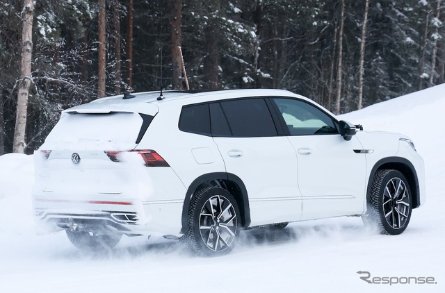 VW タイロン 次期型プロトタイプ(スクープ写真)
