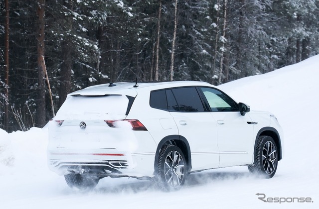 VW タイロン 次期型プロトタイプ(スクープ写真)