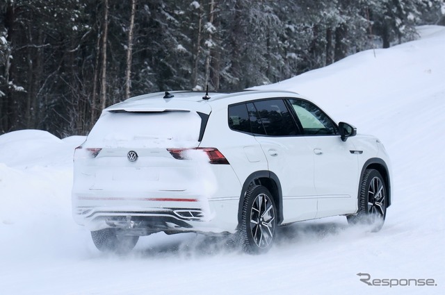 VW タイロン 次期型プロトタイプ(スクープ写真)