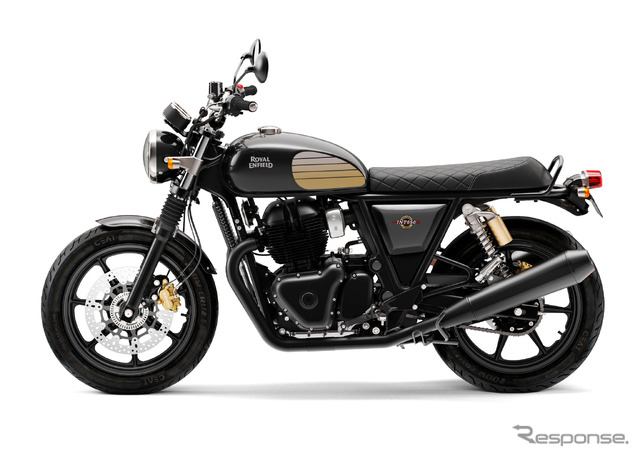 ロイヤルエンフィールド INT 650 DARK（Black Ray）