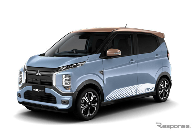 三菱 eKクロス EV（EVデカール装着車）
