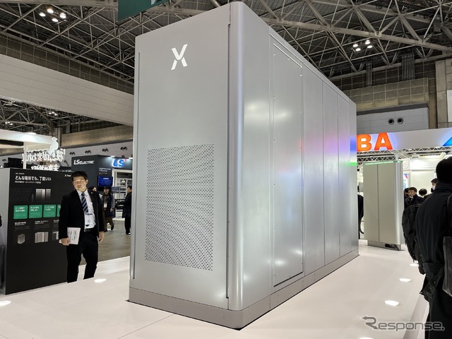 パワーエックスの従来製品、Hypercharger（スマートエネルギーウィーク2024）