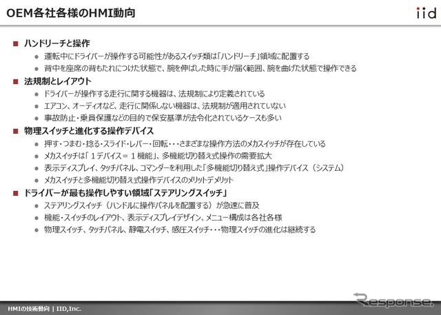 【調査レポート】※プレミアム会員限定  HMIの技術動向