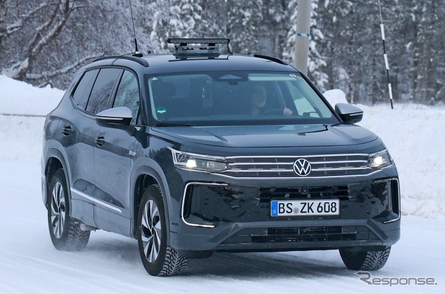 VW タイロン 次期型プロトタイプ(スクープ写真)