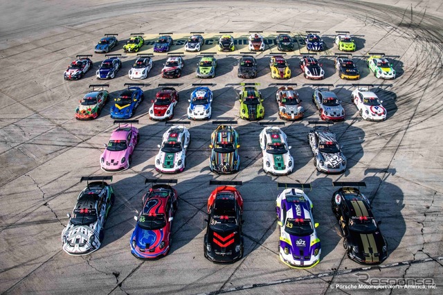 「Porsche Carrera Cup North America」に参戦する911 GT3 Cup(Type 992)