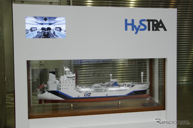 川崎重工ブース(H2 & FC EXPO 水素燃料電池展)