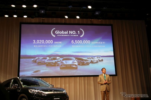 BYD 2024年戦略発表会