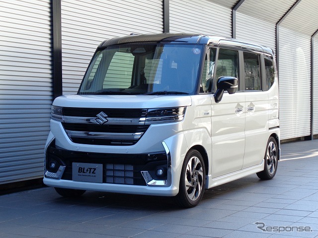 DAMPER ZZ-R［92502］マツダ・フレアワゴン/スズキ・スペーシア用装着車（基準車高：フロント -26mm／リア -28mm）