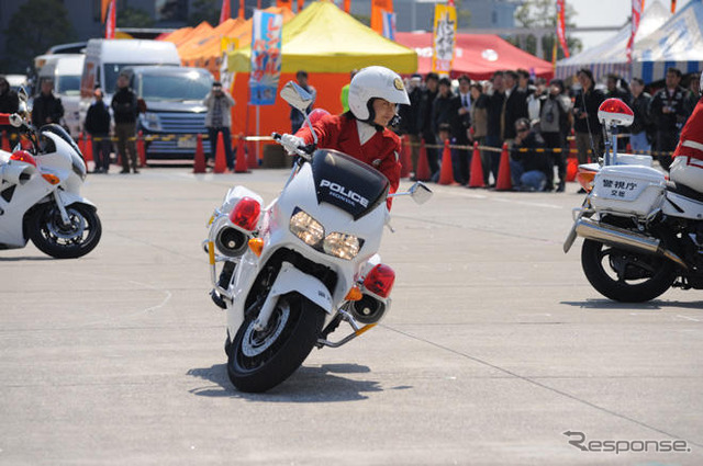 【チャレンジ三宅島09】お台場フェス…警視庁の動向　女性白バイ隊に音楽隊も