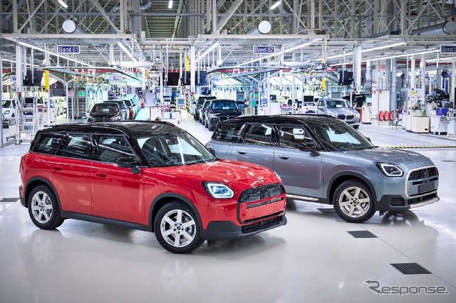 MINI カントリーマン 新型のEVの生産をドイツ工場で開始