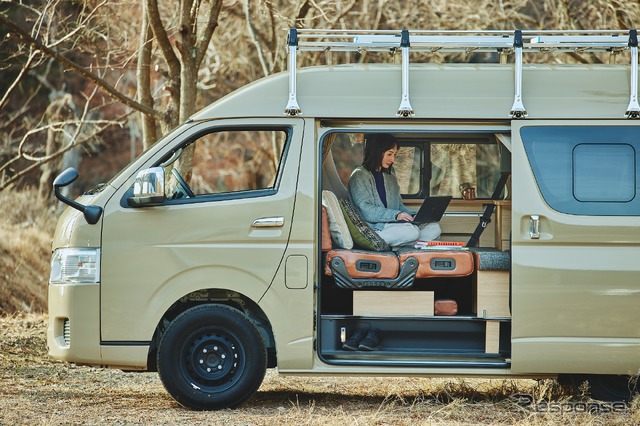 ワーケーションカー「mobica sand」