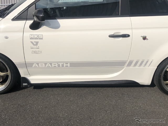 VIITSボディキット for アバルト595/695 サイドスポイラー