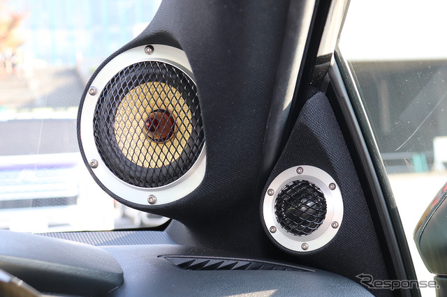 「カーオーディオ・プロショップ」にてセットアップされた車両の一例(製作ショップ:ジパング<鳥取県>)。