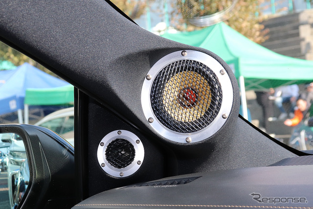 「カーオーディオ・プロショップ」にてセットアップされた車両の一例(製作ショップ:ジパング<鳥取県>)。