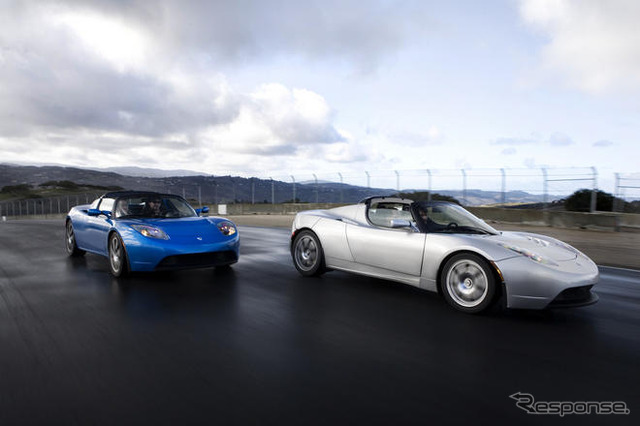 テスラ、ロンドン自動車博に出展 米国EVメーカー
