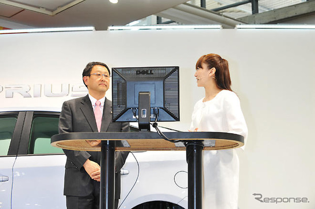 【トヨタ プリウス 新型発表】豊田副社長「どれくらい待ってもらえますか?」