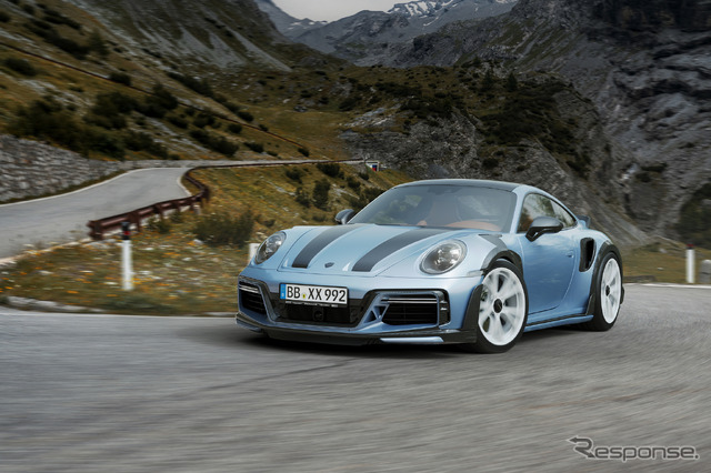 世界限定25台、ドイツ・テックアートからポルシェ911ターボSベースの新型コンプリートカー『GTストリートRツーリング』登場