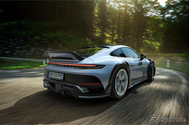 世界限定25台、ドイツ・テックアートからポルシェ911ターボSベースの新型コンプリートカー『GTストリートRツーリング』登場