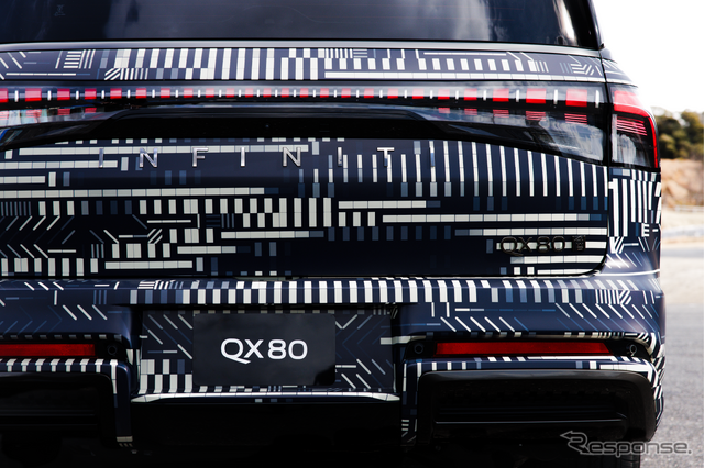 インフィニティ QX80 新型のプロトタイプ