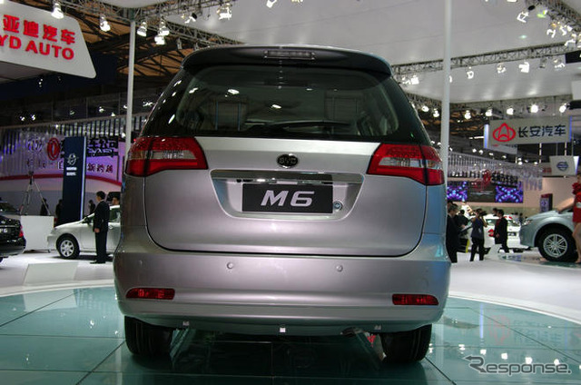 【上海モーターショー09ライブラリー】BYD M6