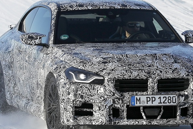 BMW M2 CS プロトタイプ(スクープ写真)