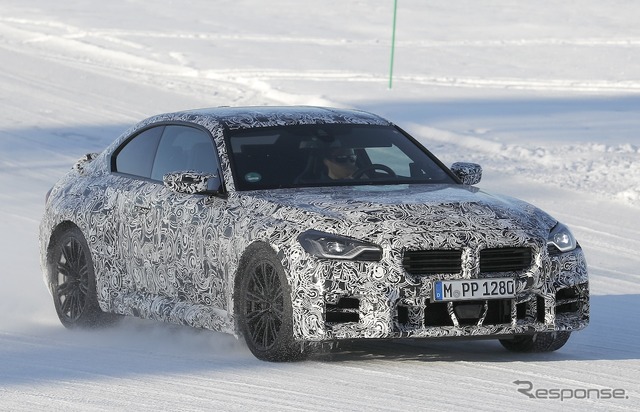 BMW M2 CS プロトタイプ(スクープ写真)