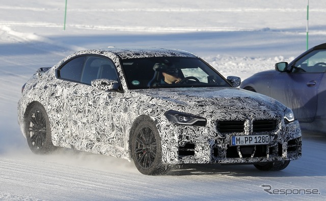 BMW M2 CS プロトタイプ(スクープ写真)
