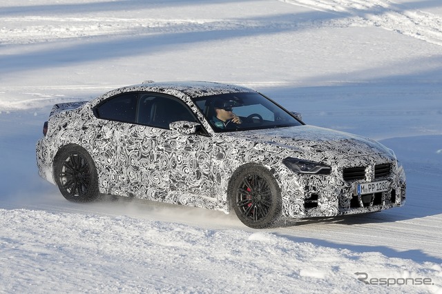 BMW M2 CS プロトタイプ(スクープ写真)