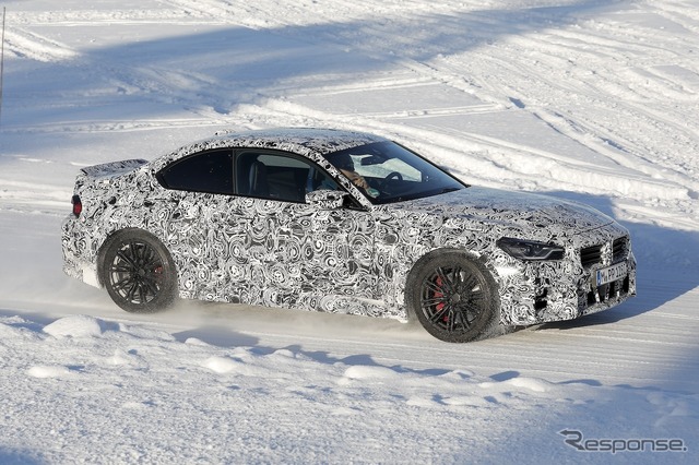BMW M2 CS プロトタイプ(スクープ写真)