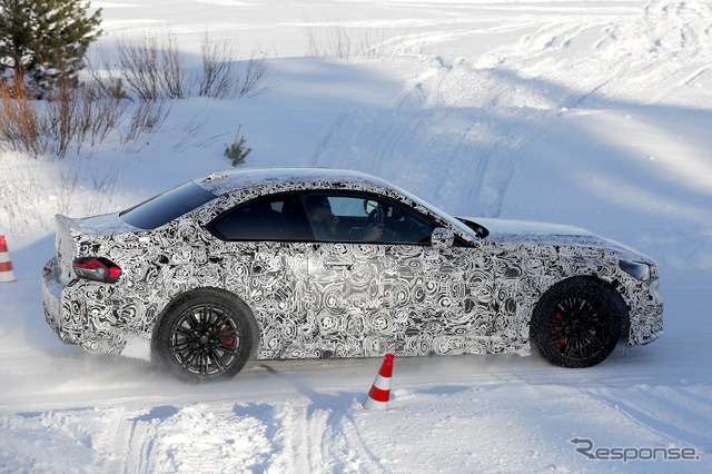 BMW M2 CS プロトタイプ(スクープ写真)