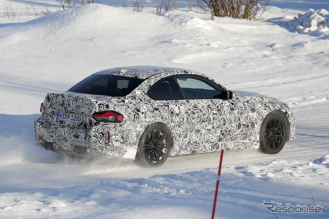 BMW M2 CS プロトタイプ(スクープ写真)
